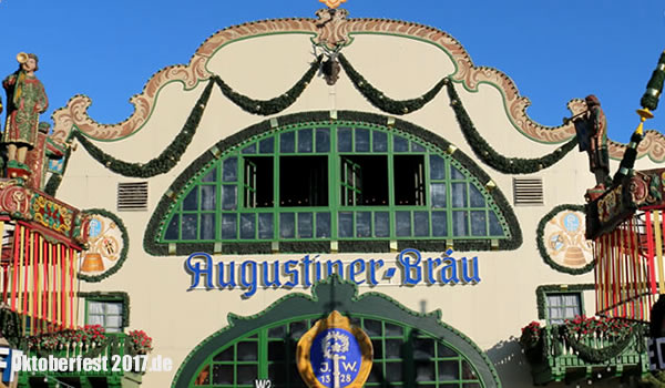 Augustinerzelt - Bierzelte Oktoberfest - Augustiner Festzelt auf der Wiesn