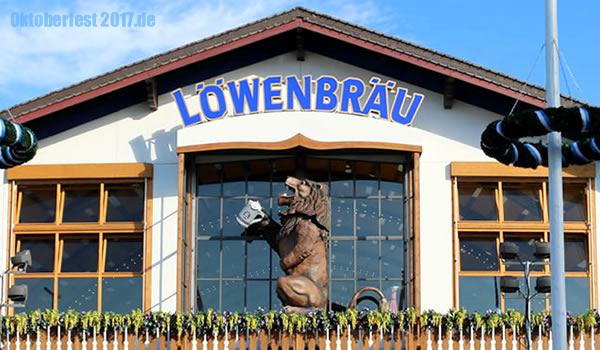 Löwenbräuzelt - Bierzelte Oktoberfest - Löwenbräu Festzelt auf der Wiesn