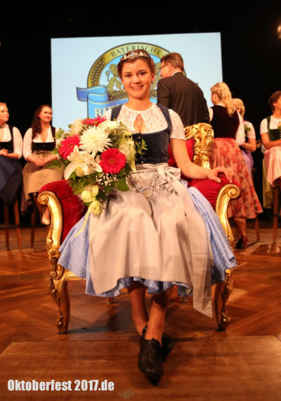 Bayerische Bierkönigin - Lena Hochstrasser - Bavarian Beer Queen (Bild Brauerbund)
